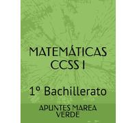 MATEMÁTICAS CCSS I: 1º Bachillerato