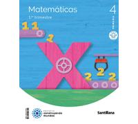 MATEMATICAS MOCHILA LIGERA 4 PRIMARIA CONSTRUYENDO MUNDOS