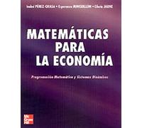 Matemáticas para la economía. Programación matemática y sistemas dinámicos