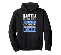 Matematico Insegnante di Matematica Felpa con Cappuccio
