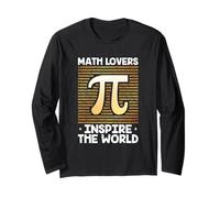 Matematico Matematico Nerd Matematico Gli Amanti della Matematica ispirano Il Mondo Maglia a Manica