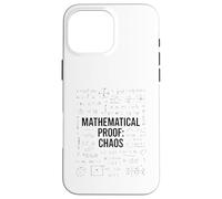 Matematico Prova Caos Divertente Matematica Umorismo Equazioni Custodia per iPhone 16 Pro Max