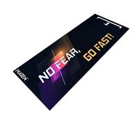 MATEN Tappeto Moto per Garage in Moquette Stampata, Fondo Antiscivolo in Gel, 3 mm, Ideale per Officina e Area Manutenzione, Made in Italy