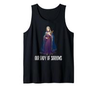 Mater Dolorosa Madonna Addolorata Vergine Maria Cattolica Canotta