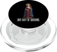 Mater Dolorosa Madonna Addolorata Vergine Maria Cattolica PopSockets PopGrip per MagSafe