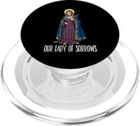 Mater Dolorosa Madonna Addolorata Vergine Maria Cattolica PopSockets PopGrip per MagSafe