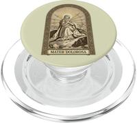 Mater Dolorosa Madonna Addolorata Vergine Maria Cattolica PopSockets PopGrip per MagSafe