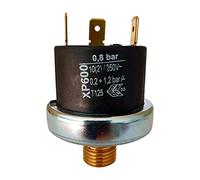 Mater XP600 - Interruttore a pressione 1/4", regolabile da 0,2 a 1,2 bar, preimpostato 0,8 bar