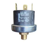 Mater XP600 - Interruttore a pressione 1/8", regolabile da 0,2 a 1,2 bar, preimpostato 0,5 bar