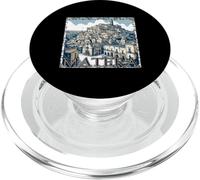 Matera Italia Grunge Holiday Antica Città Design PopSockets PopGrip per MagSafe