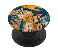 Matera Italia Tema Arte Estetica PopSockets PopGrip Adesivo