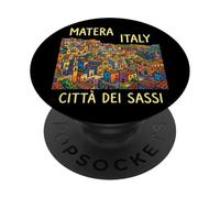 Matera Italia Viaggio Souvenir Città Regalo PopSockets PopGrip Adesivo