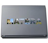 MATERA Laptop Sticker Laptop Skin 210 mm con Attrazioni