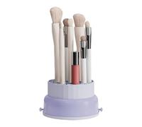 Matera per la pulizia dei pennelli per il trucco - Foratore per pennelli in silicone, pad per asciugatura portatile, strumento per la pulizia profonda | Pulitore a doppio testo con design antiscivolo