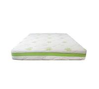 Materassi Russo - Materasso a molle insacchettate 25 Cm REALI, a 9 Zone di Portanza Differenziate, Sfoderabile in Aloe Vera Con fascia 3D traspirante e 4 maniglie perimetrali (120 x 190 Cm)