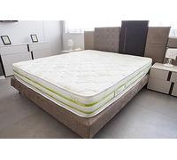 Materassi Russo - Materasso singolo 90x200 in Memory e Waterfoam | Alto 20 cm | Ortopedico. Ergonomico. Anallergico e Antiacaro. Antibatterico | Semi Rigido | Tessuto Aloe Vera | Made in Italy