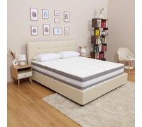 Materassimemory.eu Materasso Matrimoniale, Molle insacchettate indipendenti e Memory, Modello Italo, 165 x 195 x 26 cm, Rivestimento 3D Air, 100% Made in Italy