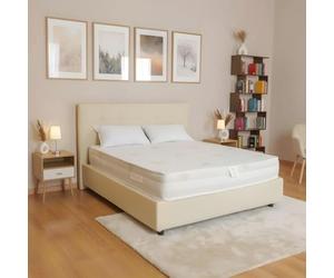 Materassimemory.eu - Materasso Matrimoniale Top Air 170x200 Alto 25 cm Detraibile con 7 zone differenziate Rivestimento Aloe Vera cuscini in omaggio traspirante anti acaro made in Italy