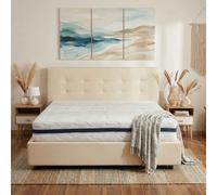 Materassimemory.eu - Materasso Molle insacchettate indipendenti sfoderabile Spring 3D Matrimoniale Mis. 165x190 Alto 24cm Anatomico, Ipoallergenico, Spedito Sottovuoto Arrotolato, 100% Made in Italy