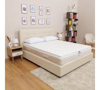 Materassimemory.eu Materasso Piazza e Mezza Memory 5 strati mod. Armonia Plus Misura 120x200 Alto 25 cm con 7 zone a portanza differenziata Sfoderabile DISPOSITIVO MEDICO CLASSE 1 DETRAIBILE