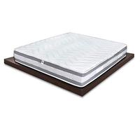 Materassimemory.eu - Materasso STRONG Matrimoniale mis. 180x200 alto 25cm con memory in trapuntatura e fascia 3d traspirante, Imbottitura Fibra Ipoallergenica, Spedito Sottovuoto,Made in Italy