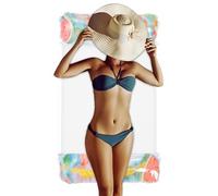 Materassini Piscina Adulti, Amaca Acquatica Pieghevole, Lettino Portatile per Sole con Glitter per Vacanza Relax Lago Spiaggia Famiglia Attrezzatura Beach