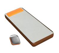 Materassino autogonfiante da campeggio, spessore 15 cm, tappetino pieghevole con pompa integrata, per esterni, viaggi, spiaggia, auto