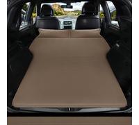 materassino autogonfiante matrimoniale, matera Pieghevole,realizzato in tessuto traspirante di alta qualità,adatto per SUV,minivan,monovolume,materassi da campeggio per escursionism(Color:Brown)