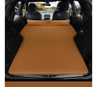 materassino autogonfiante matrimoniale, matera Pieghevole,realizzato in tessuto traspirante di alta qualità,adatto per SUV,minivan,monovolume,materassi da campeggio per escursionism(Color:Mocha-brown)