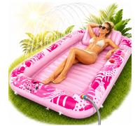 Materassino da piscina Water Sunflower XL 178x116 con fontana e maniglie