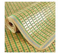 Materassino di bambù di raffreddamento Stuoia di sonno di estate Stuoia pieghevole del letto di raffreddamento antiscivolo Materasso estivo portatile per il sonno confortevole Colore A Size 1.