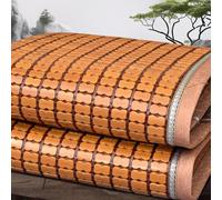 Materassino estivo di raffreddamento in bambù, tappetino per dormire estivo tappetino in bambù carbouted, materasso pieghevole estivo materasso di raffreddamento, tappetino di bambù mahjong