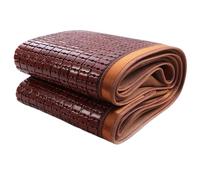 Materassino estivo in bambù - Materasso carbonizzato pieghevole per la casa rinfrescante coperta per dormire leggero Mahjong Bed Pad traspirante estate biancheria da letto per comfort e relax