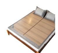 Materassino estivo in bambù portatile a doppio lato materasso di raffreddamento traspirante biancheria da letto per la casa pieghevole 150x195 cm Summer Comfort Mat Soluzione ecologica per il sonno