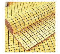 Materassino estivo in bambù, portatile, morbido, pieghevole, traspirante, cuscino in bambù per aria condizionata, tappetino leggero per la stagione calda