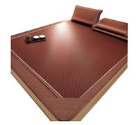 Materassino estivo in bambù spesso, pieghevole, rinfrescante, per la casa, traspirante, in rattan, 1,5 x 1,95 m, ideale per la stagione calda