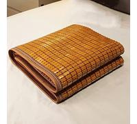 Materassino estivo in bambù - Tappetino per dormire Mahjong carbonizzato per il massimo comfort, 70 x 180 cm e 50 x 100 cm, soluzione di raffreddamento ideale per il caldo