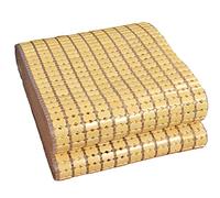 Materassino estivo in rattan, facile da pulire, per casa, scuola, dormitorio, 150 x 195 cm, leggero, traspirante, perfetto per la stagione calda e confortevole