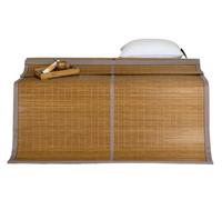 Materassino Estivo Per Clima Caldo Tappetino Per Dormire In Bambù Fresco E Traspirante, Pieghevole, Durevole, Estivo, Per La Scuola Del Dormitorio Domestico Arredamento(120x195cm)