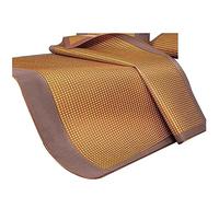 Materassino estivo traspirante pieghevole in rattan, liscio e fresco, per letto doppio/matrimoniale, leggero, per campeggio all'aperto, 0,9 x 1,9 m, colore A