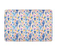 Materassino extra large con cactus esotico, riutilizzabile, morbido, assorbente, anti-labbro, tappetino per la pipì per neonati 132,1 cm L x 86,4 cm W
