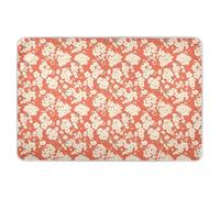 Materassino extra large riutilizzabile con fiori di ciliegio bianchi, per imparare a fare pipì, impermeabile, per bambini, adulti, animali domestici, 132,1 x 86,4 cm (lunghezza x larghezza)