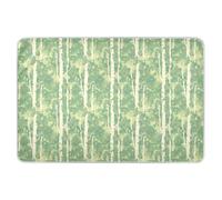 Materassino extra large riutilizzabile per bambini bianco betulla verde morbido assorbente per letto del bambino fodere per bambini adulti animali domestici 132,1 x 86,4 cm L x 86,4 cm W
