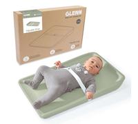 Materassino Fasciatoio 50x70 in Silicone Ergonomico in schiuma Glenn Verde Alondra