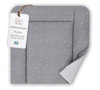 Materassino fasciatoio 75x72 cm - cuscino neonato in cotone lavabile pieghevole e portatile materasso da viaggio tappetino per cassettiera lavatrice e tavolo 75 x 72 Oeko-Tex Galassia