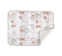 Materassino fasciatoio per culla, protezione riutilizzabile per culla, 60 x 40 cm, barriera impermeabile per la pipì per viaggi, addestramento notturno al vasino, bagnare il letto, installazione della