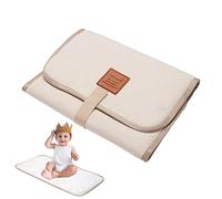 Materassino fasciatoio per pannolini - Protezione per il cambio pannolino portatile, fasciatoio da viaggio impermeabile per neonati, fasciatoio imbottito allungato Regali Baby Shower Tumotsit