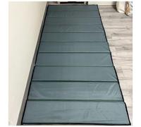 Materassino for lettino da campeggio pieghevole in cotone for zaino in spalla, escursionismo, materassino inferiore impermeabile con sacca for il trasporto(25mm thick/gray 190x72cm)