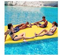 Materassino galleggiante per piscina, fiume, lago e oceano a 3 strati in schiuma XPE