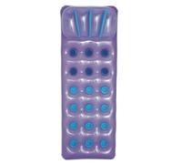 MATERASSINO GONFIABILE 18 BUCHI 43015 CM. 188 X 71 VIOLA + TOPPA OMAGGIO BESTWAY